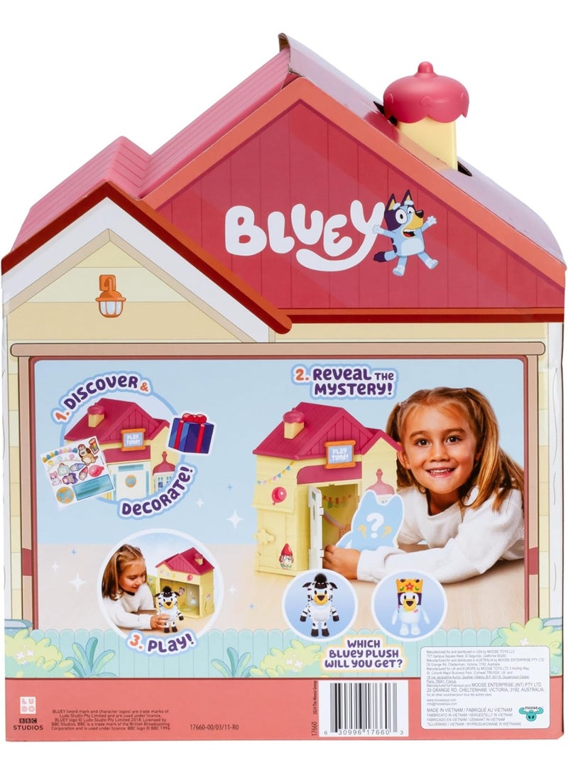 بلوي لعبة مفاجأة موعد اللعب القطيفة، تزيين المنزل بالملصقات، تثبيت علامة وقت اللعب، ثم فتح الباب لتظهر مفاجأة، قد يختلف التصميم - Image 5