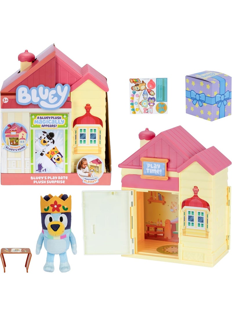 بلوي لعبة مفاجأة موعد اللعب القطيفة، تزيين المنزل بالملصقات، تثبيت علامة وقت اللعب، ثم فتح الباب لتظهر مفاجأة، قد يختلف التصميم - Image 4