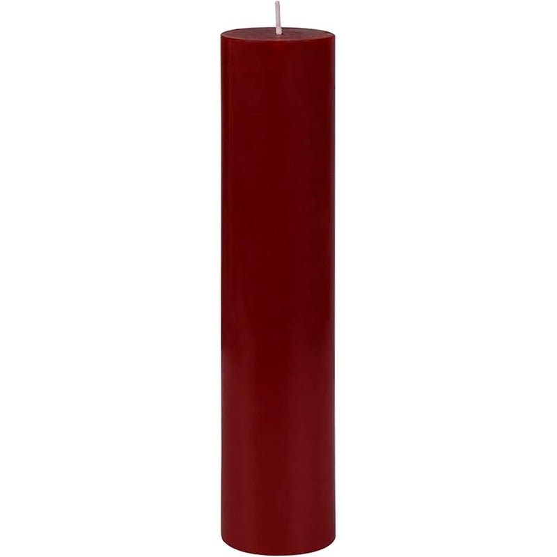 Jeco 2 x 9 Red Pillar Candle - Image 1