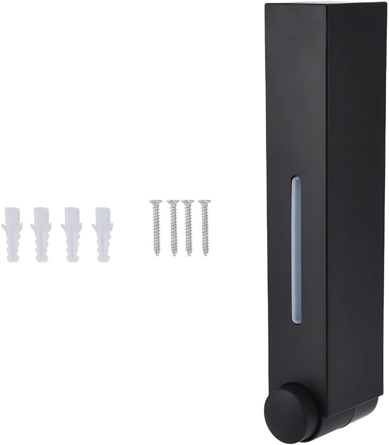 Carnival ABS Wall Mounted Liquid Black Soap Dispenser 420ml | Liquid,Lotion,Hand Wash,Shampoo,Soap Dispenser for Bathroom,Kitchen and Washbasin - Image 5