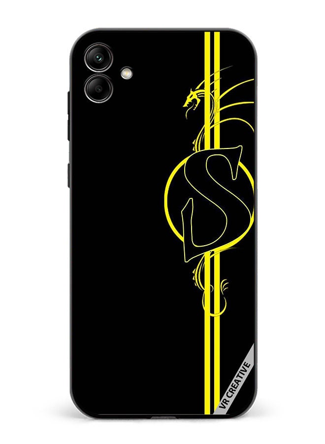 VR CREATIVE Protective Case Cover For Samsung Galaxy A04 Letter S Design Multicolour - Image 1