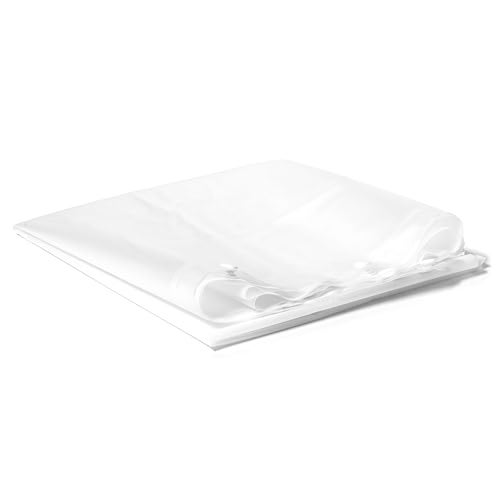 Hookless It’s A Snap! Plastic PEVA Antimicrobial Snap-in Replacement Shower Curtain Liner Curtain with Sheer Window, 70" x 54", Water-Repellent, Easy Install, Frost - Image 2