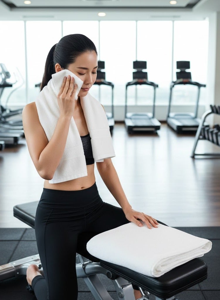 جلوبال ستار مناديل جلوبال ستار القابلة للاستخدام مرة واحدة (عبوة 40) - 3 مقاسات للوجه والجسم والشعر - Image 4