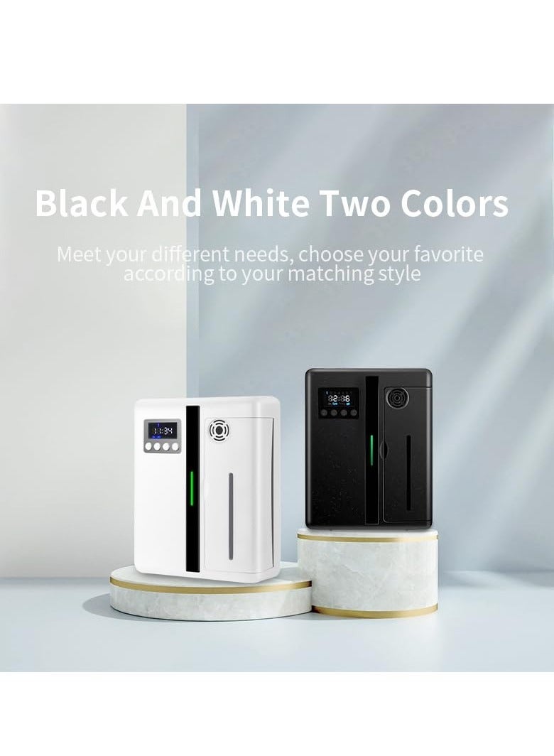 كابتن تيك Essential Oil Aroma Diffuser 160ml Aromatherapy Humidifier Fragrance Nebulizing Machine Diffusion Scent Machine Suitable for Home Office Hotel （Black) - Image 2