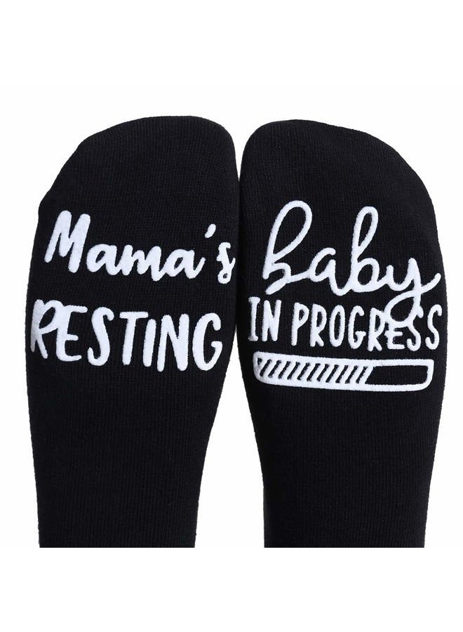 Udobuy Delivery Socks,Non-Skid Maternity Labor Socks,Labor and Delivery Maternity Push Socks,Shower Gift,Maternity Socks, Mama's, One size - Image 2