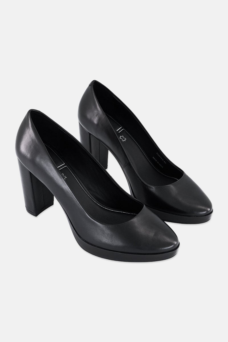 GEOX Women Walk Pleasure Slip On Pumps, Black  - Image 1