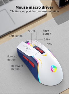 Necomi Wired Gaming Mouse RGB Programmable Gaming Mouse, 7-Button Function Customizable for Desktop, Laptop Computers  - Image 3