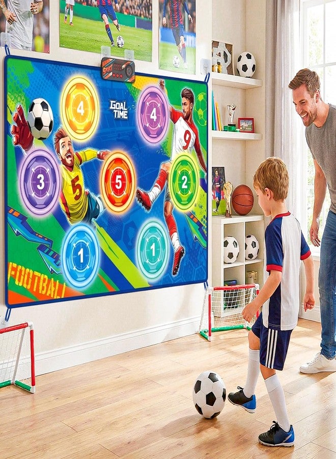 TPCSCH 2026 Upgraded Electronic Scoring Soccer Game Set for Kids, Soccer Toss Target Game Indoor Outdoor with Real-Time Scoring & 3 Modes, Soccer Bot Birthday Toy Gifts for Boys Girls Ages 3-5 6-8 8-12 Years - Image 2