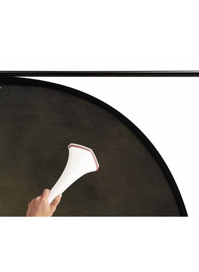 Kate خلفية قابلة للطي باللون الأزرق الداكن للتصوير خلفيات صور بنية قابلة للطي خلفية محمولة للصور الشخصية، البث المباشر، 5x6.5 قدم - Image 3