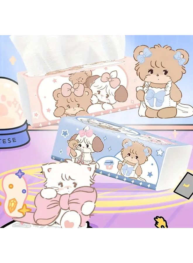 One Box Of 40 Packs Family Pack Premium Wood Pulp Toilet Paper 2800 Sheets - Image 3