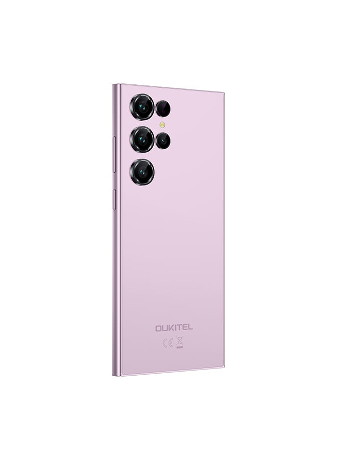 أوكيتل جوال C61 PRO ثنائي الشريحة سعة 256 جيجابايت رام 8+16 جيجابايت لون وردي يدعم تقنية 4G LTE - إصدار الشرق الأوسط - Image 5