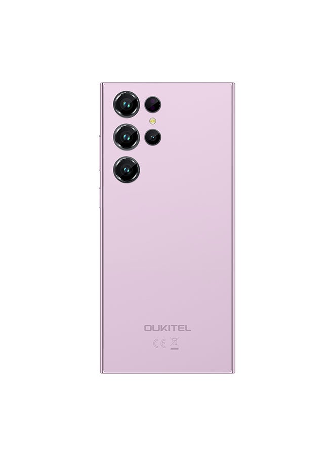أوكيتل جوال C61 PRO ثنائي الشريحة سعة 256 جيجابايت رام 8+16 جيجابايت لون وردي يدعم تقنية 4G LTE - إصدار الشرق الأوسط - Image 3