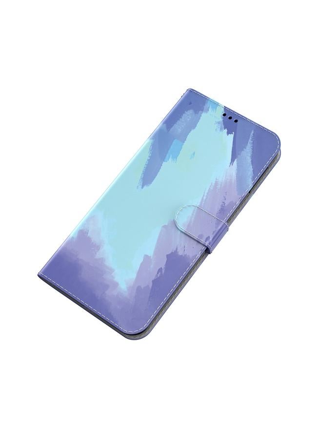 S-TOP Case For Honor X7 Watercolor Pattern Horizontal Flip Leather Phone Case - Image 5
