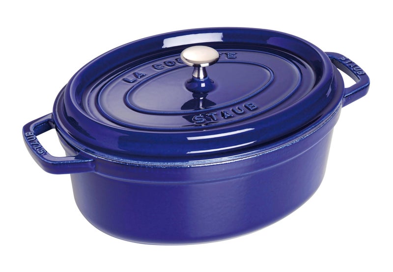 Staub Oval Cocotte - 4.25Qt - Dark Blue - Image 1