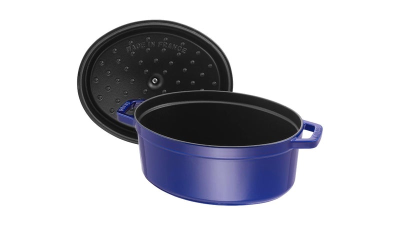 Staub Oval Cocotte - 4.25Qt - Dark Blue - Image 5