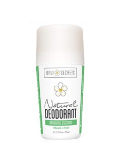 bali secrets BALI SECRETS All Natural Deodorant for Women & Men. Organic & Vegan. Pure Ingredients. All Day Protection. 2.5 fl oz [Scent: Original Essence]  - Image 1