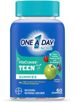 ONE A DAY Teen Multivitamin Gummies For Him, 60 Count  - Image 1