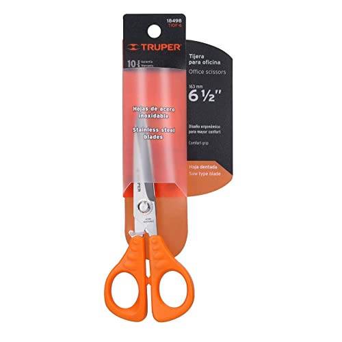 TRUPER Office scissors 6-1/2 "stainless steel - Image 2