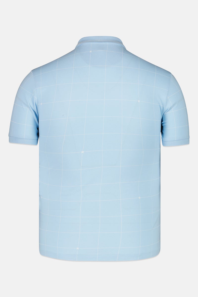 U.S. Polo Assn. قميص بولو قصير الأكمام للرجال بتصميم عادي مع شعار مطرز، متعدد الألوان - Image 3