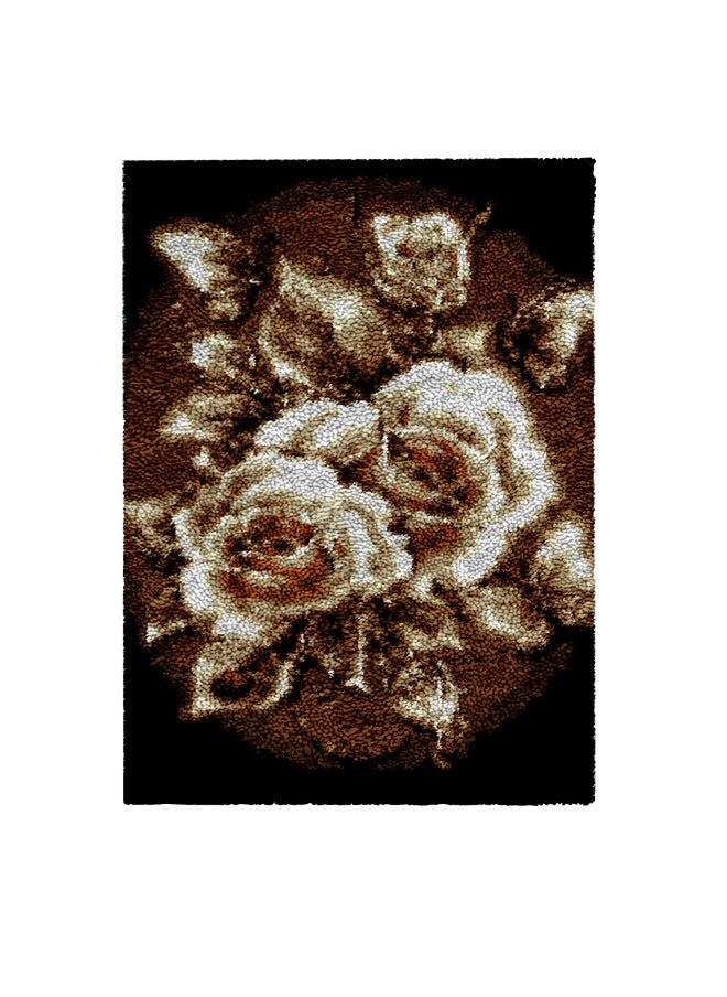 Loquat Cross Stitch Kit,Rug Hook Pattern,Tapestry Kits,Latch Hook For Home,Craft Kit For Kids,Animal Hook  - Image 1