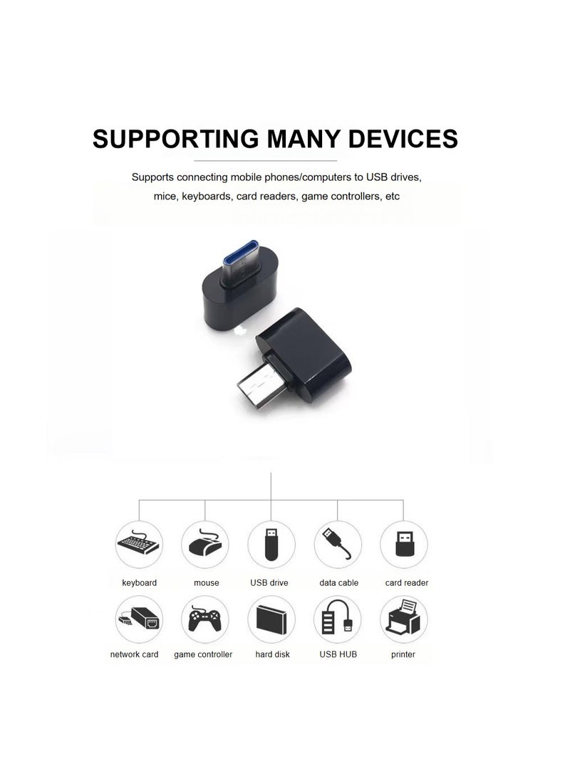 USB 2.0 supports OTG transmission and charging, suitable for mobile phones, computers, USB drives, mice, keyboards, card readers, gaming laptops, etc - Image 3