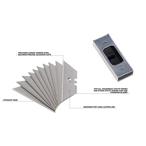 ToughBuilt - 30 pack Utility Knife Blades - (TB-H4S30-80) - Image 2