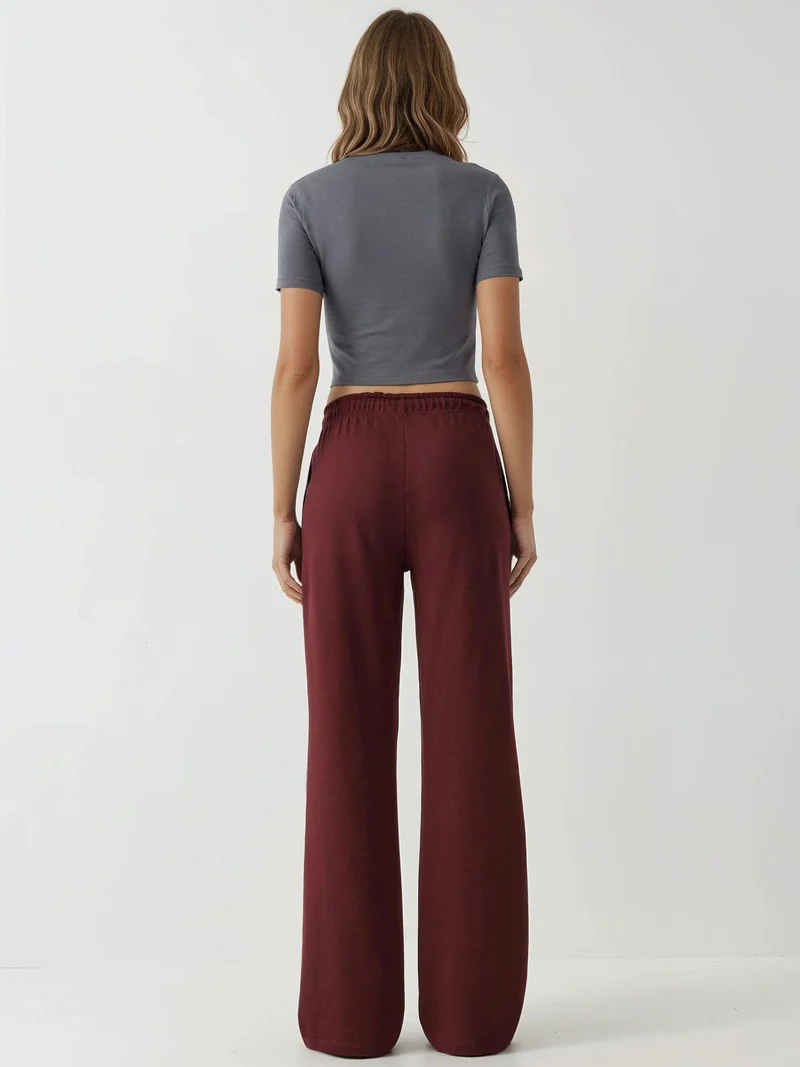 زوبعة بنطلون رياضي بقصة مستقيمة مريحة