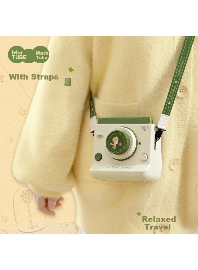 Little Prince Perpetual Calendar Instant Camera Speaker Gift For Girls Birthday Gift Green Birthday Gift Bag Version - Image 3