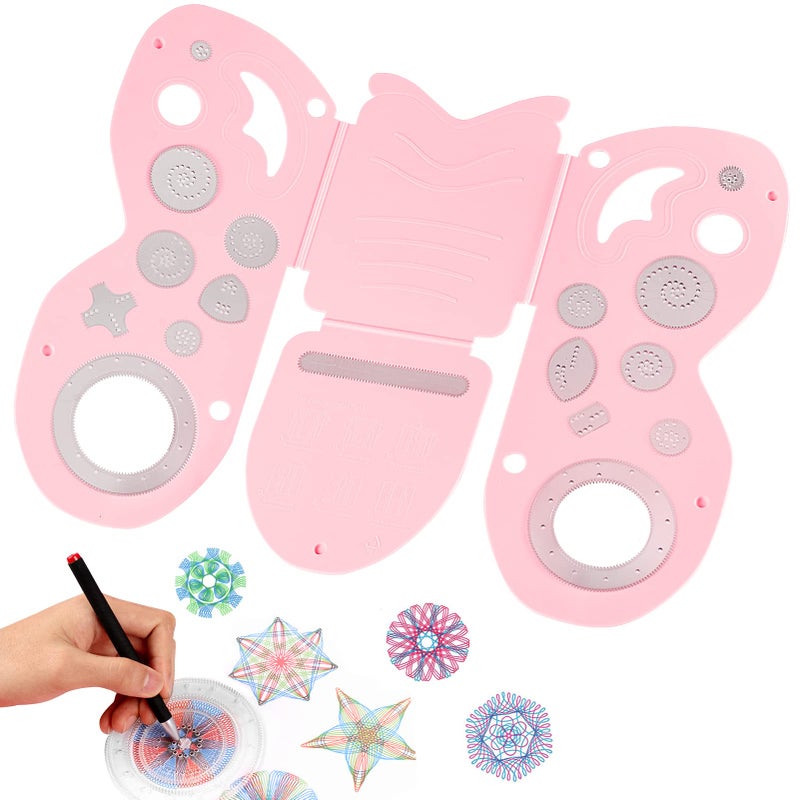 BOXLEGEND BoxLegend Shirt Folding Board Kids Clothes Folding Board with Original Deluxe Set Shirt Folder Durable Plastic Pink 