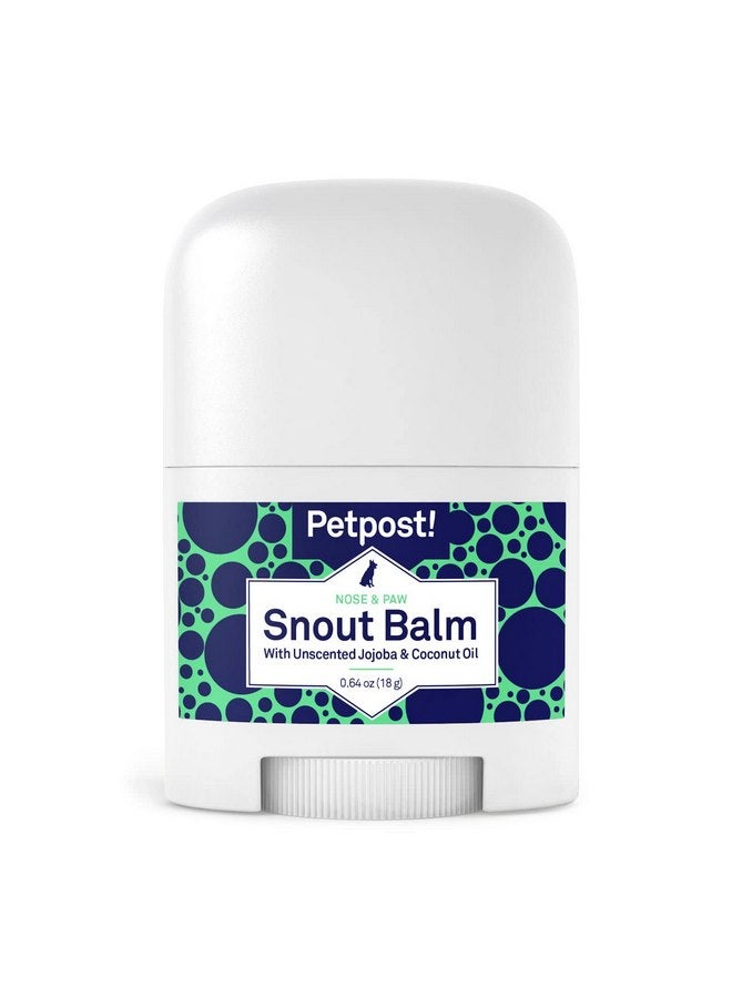 Petpost | Snout Balm for Dogs - Nourishing Snout Soother Balm Heals Dry Dog Noses with Moisturizing Ingredients - Organic Coconut Oil, Jojoba Oil, and Shea Butter 0.64 oz. - Image 1