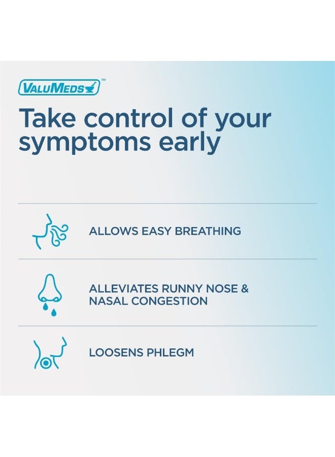ValuMeds Mucus Relief Caplets Guaifenesin 400mg - Image 3