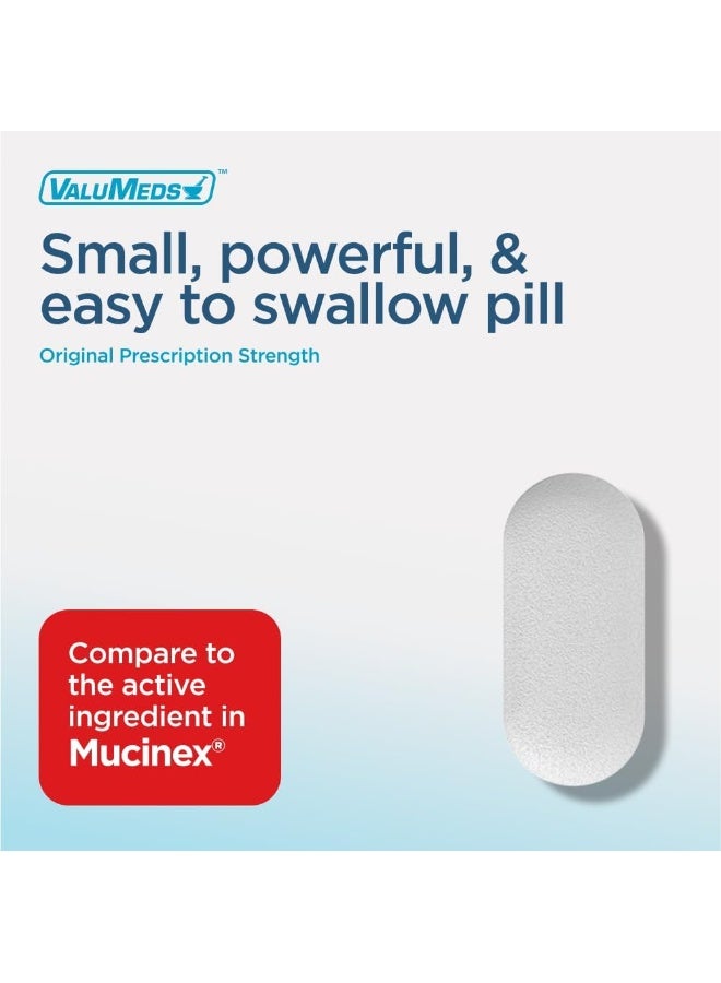 ValuMeds Mucus Relief Caplets Guaifenesin 400mg - Image 5