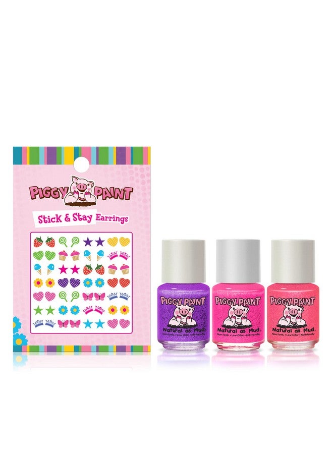 بيجي باينت طلاء أظافر بيجي | طلاء أظافر للبنات غير سام ١٠٠٪ | آمن، خالٍ من القسوة، نباتي، ومعطر للأطفال | مجموعة هدايا "الجانب المشرق دائمًا" - Image 2