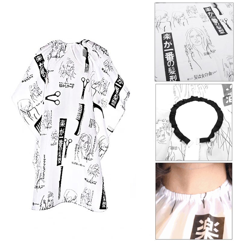 Hair Salon Cutting Cape Haircut Cloth Apron Nylon Waterproof Cape - Image 5