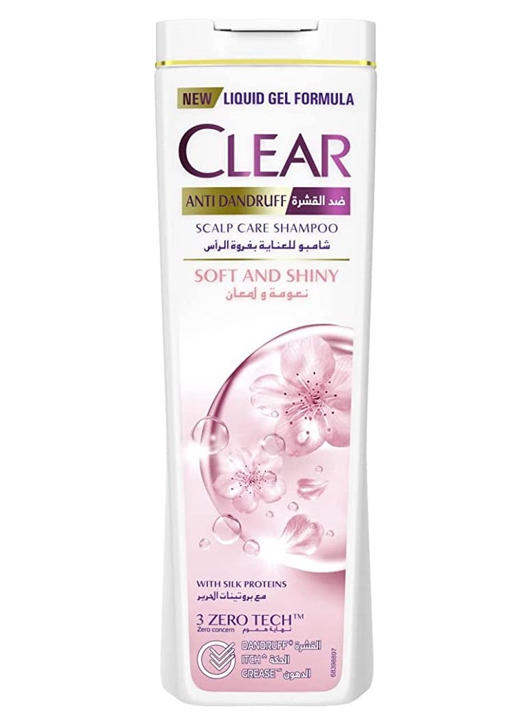 Clear Soft & Shiny hair Shampoo 600ml - Image 1