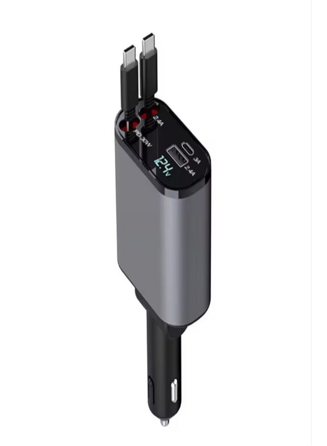 Generic 4 in 1 smart car charger  - Image 1