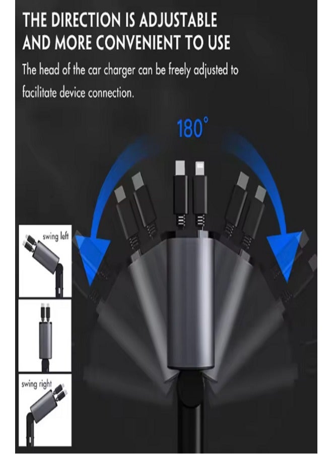 Generic 4 in 1 smart car charger  - Image 4