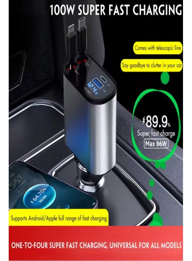 Generic 4 in 1 smart car charger  - Image 5