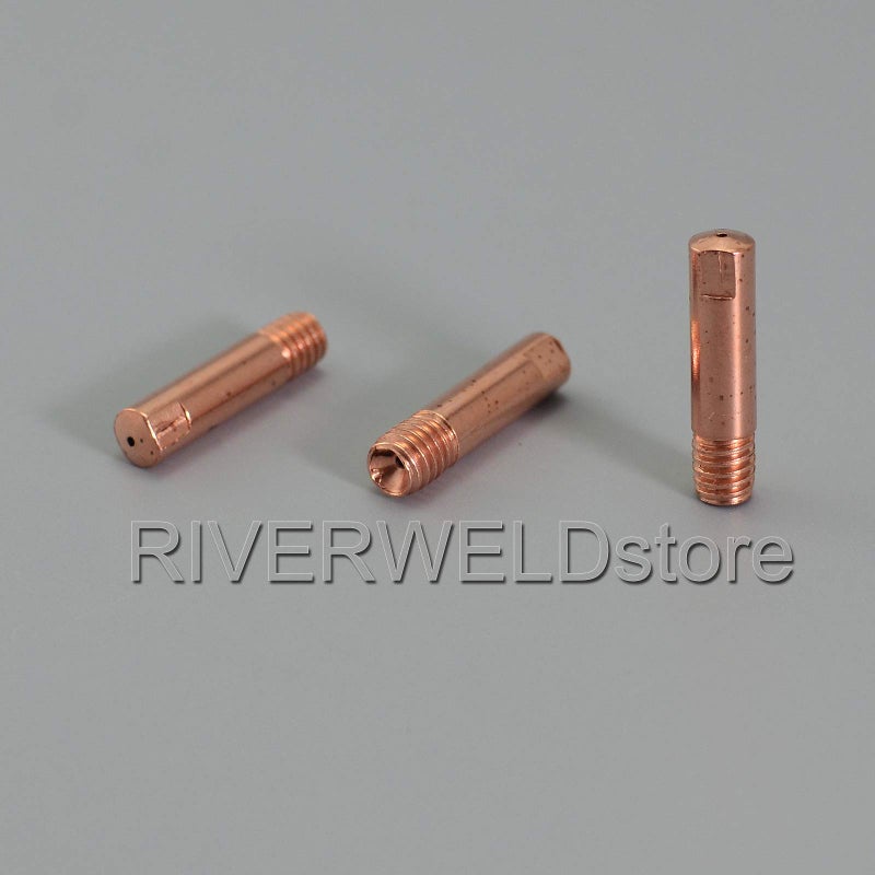 RIVERWELD MAG MIG Contact Tips 0.035"" F0.9mm 140.0177 M6x25mm for 15AK MB15 Co2 Welding Torch Pack of 20 - Image 3