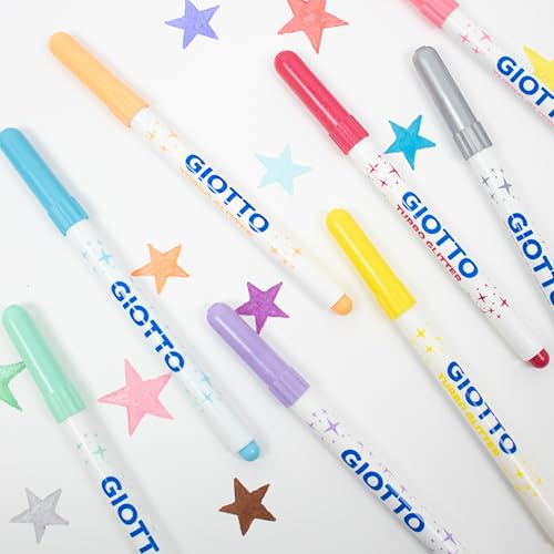 Giotto ROTULADOR GIOTTO C/8 TURBO GLITTER PURPURINA COLORES SURTID - Image 5