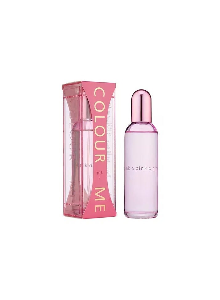 COLOUR ME 4PCS Combo Set Pink Eau de Parfum for Women 100ml – Long Lasting Fruity Floral Fragrance | Premium Gift Pack Perfume - Image 2