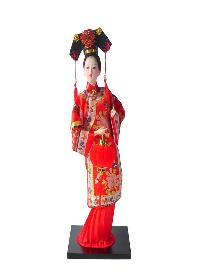 NW Chinese Traditional Handicraft Silk Figurine Collectible Chinese Ancient Character Ornaments for Home Decoration(1811) - Image 1