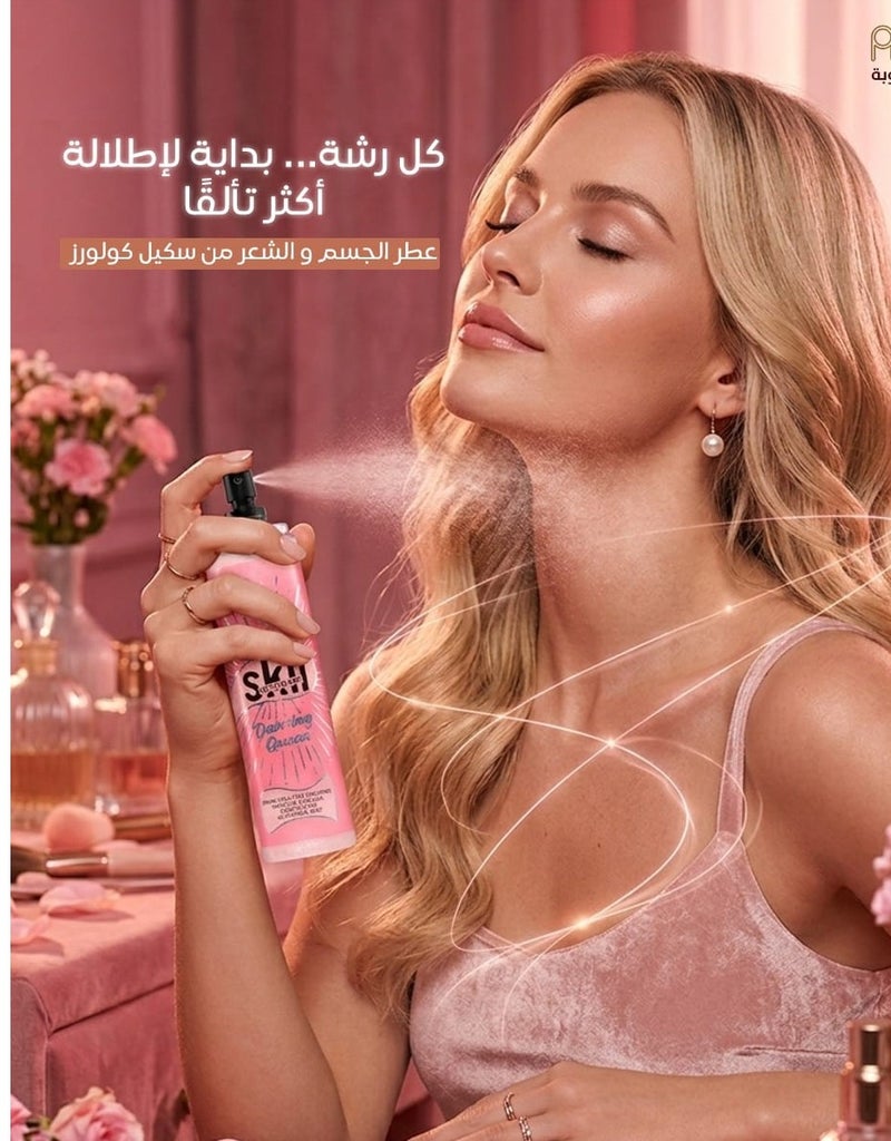 سكيل ستروبيري فيز بخاخ معطر للشعر والجسم - 250 مل - Image 2