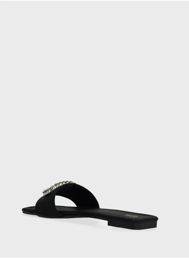 ايلا Diamante Flat Sandal