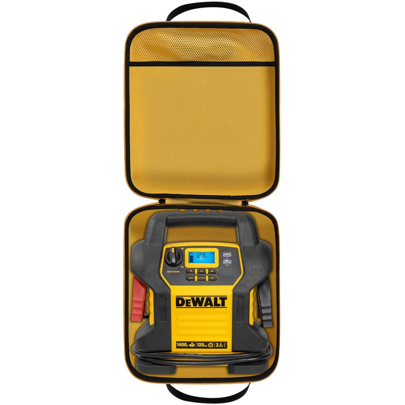 Khanka Hard Carrying Case Replacement for DEWALT DXAEJ14 Digital Portable Power Station Jump Starter 1400 Peak700 Instant Amps Case Only