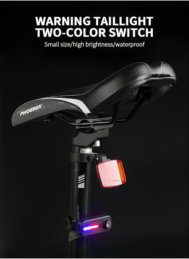 GROIC Bike Tail Light,Ultra Bright Bike Light USB Rechargeable,Type-C Charge and Carry the Pen Clip to Patrol the Safety Warning Light Outdoors,Helmet Lamp,Cycling Supplies  - Image 2