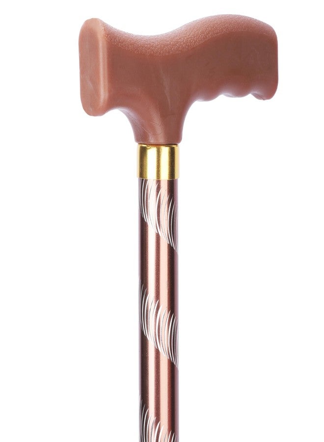 iwalk; Changing Lives Men and Women Adjustable Cane Offset Walking Stick (Copper) - Image 4