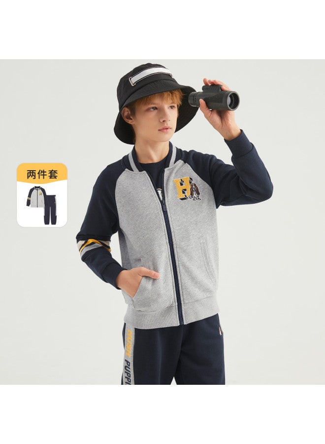 Hush Puppies طقم شتوي للأولاد المراهقين ملابس رياضية للجري طقم زي مدرسي - Image 2