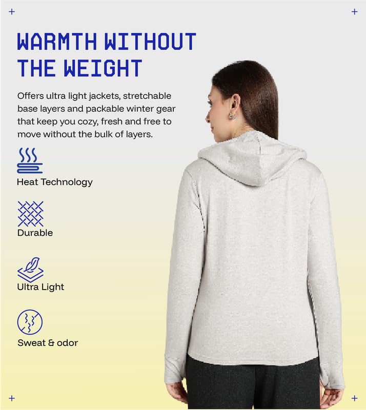 BLUE TYGA Womens Anti-AC Thermal Jacket Pro – Winter Jacket with Ultra-Lightweight HeatTrap™ Technology for Office, Flight, Travel & Indoor Cold Weather - Image 4