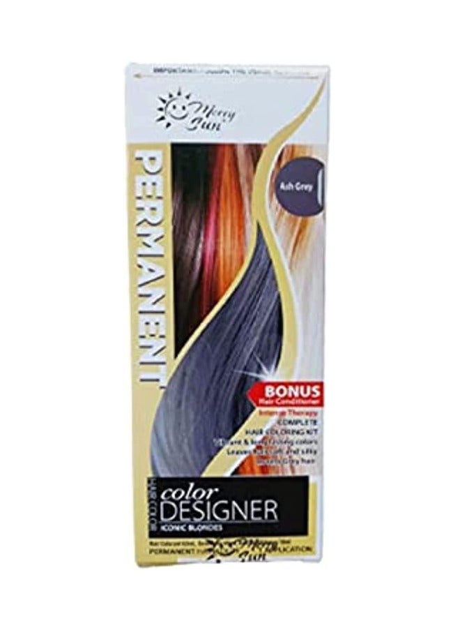 merry sun Hair Coloring Kit Ash Grey